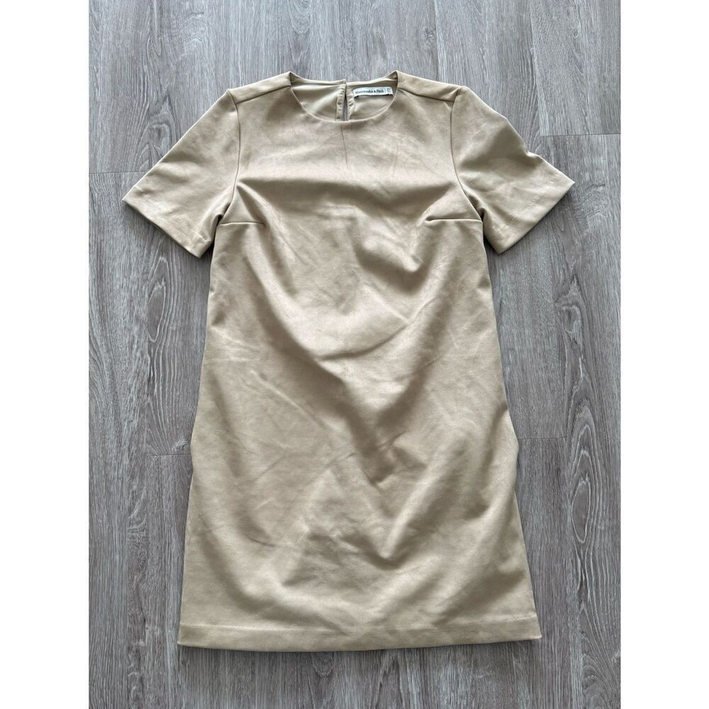 Abercrombie & Fitch Vegan Suede Mini Dress